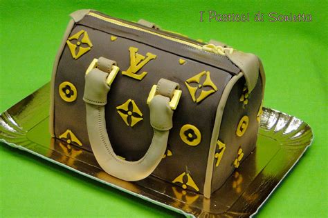 tutorial borsa louis vuitton pasta di zucchero|i pasticci di Sonietta: Torta Borsa Louis Vuitton.